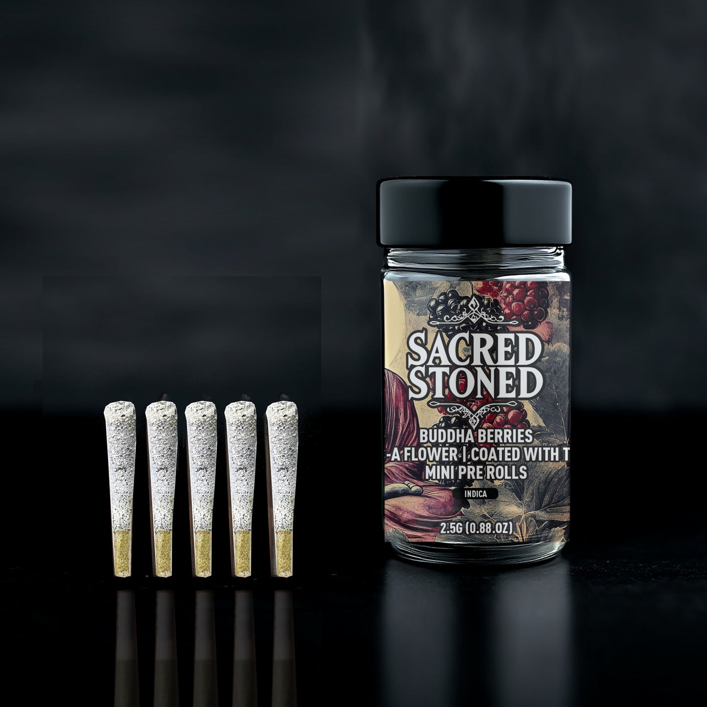 THC-A Pre-Rolls - Buddha Berries - 2.5G